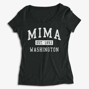 Mima Washington Classic Established Women's Premium Scoop Neck