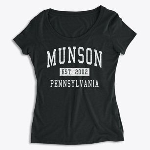 Munson Pennsylvania Classic Established Women's Premium Scoop Neck