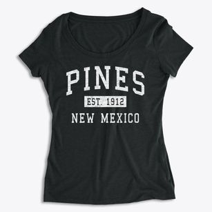 Pines New Mexico Classic Established Women's Premium Scoop Neck