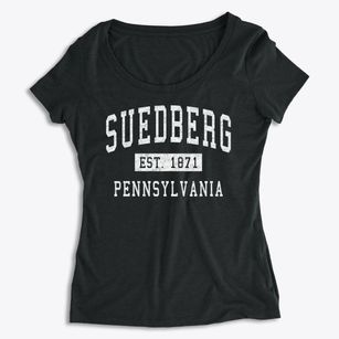 Suedberg Pennsylvania Classic Established Women's Premium Scoop Neck