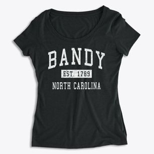 Bandy North Carolina Classic Established Women's Premium Scoop Neck