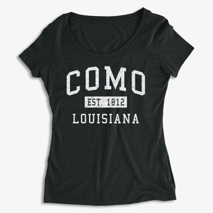 Como Louisiana Classic Established Women's Premium Scoop Neck
