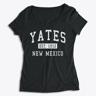 Yates New Mexico Classic Established Women's Premium Scoop Neck