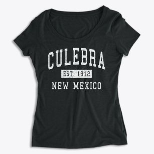 Culebra New Mexico Classic Established Women's Premium Scoop Neck