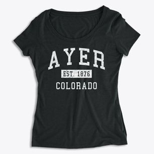 Ayer Colorado Classic Established Women's Premium Scoop Neck