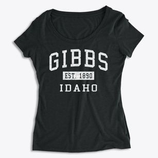 Gibbs Idaho Classic Established Women's Premium Scoop Neck