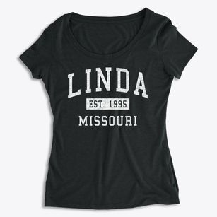 Linda Missouri Classic Established Women's Premium Scoop Neck