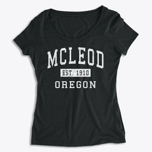 Mcleod Oregon Classic Established Women's Premium Scoop Neck