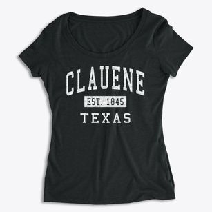 Clauene Texas Classic Established Women's Premium Scoop Neck
