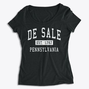 De Sale Pennsylvania Classic Established Women's Premium Scoop Neck