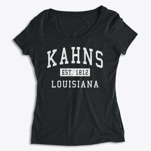 Kahns Louisiana Classic Established Women's Premium Scoop Neck