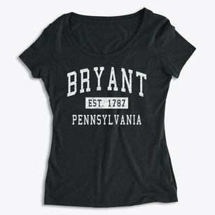 Bryant Pennsylvania Classic Established Women's Premium Scoop Neck
