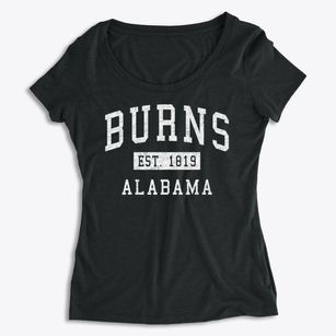 Burns Alabama Classic Established Women's Premium Scoop Neck