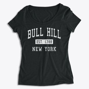 Bull Hill New York Classic Established Women's Premium Scoop Neck