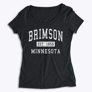 Brimson Minnesota Classic Established Women's Premium Scoop Neck
