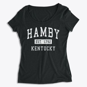 Hamby Kentucky Classic Established Women's Premium Scoop Neck