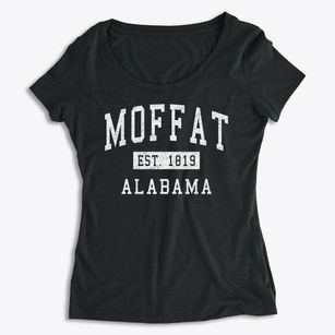 Moffat Alabama Classic Established Women's Premium Scoop Neck
