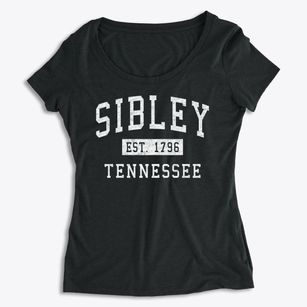 Sibley Tennessee Classic Established Women's Premium Scoop Neck