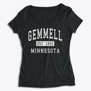 Gemmell Minnesota Classic Established Women's Premium Scoop Neck