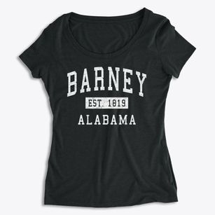 Barney Alabama Classic Established Women's Premium Scoop Neck