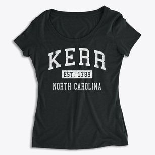 Kerr North Carolina Classic Established Women's Premium Scoop Neck