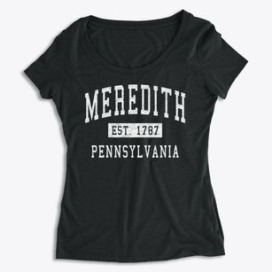 Meredith Pennsylvania Classic Established Women's Premium Scoop Neck
