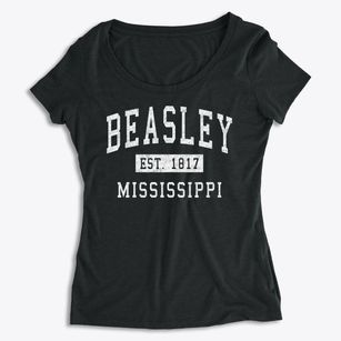 Beasley Mississippi Classic Established Women's Premium Scoop Neck