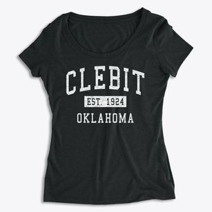 Clebit Oklahoma Classic Established Women's Premium Scoop Neck