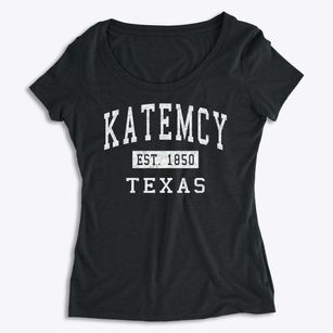 Katemcy Texas Classic Established Women's Premium Scoop Neck