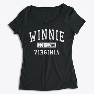 Winnie Virginia Classic Established Women's Premium Scoop Neck
