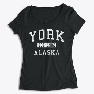 York Alaska Classic Established Women's Premium Scoop Neck