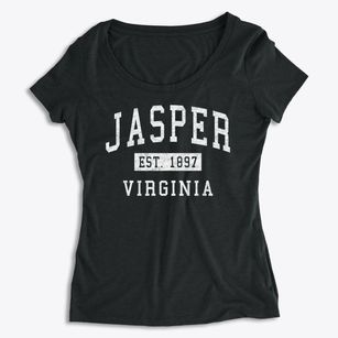 Jasper Virginia Classic Established Women's Premium Scoop Neck