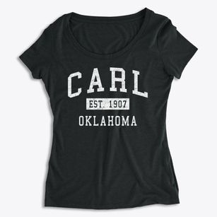 Carl Oklahoma Classic Established Women's Premium Scoop Neck