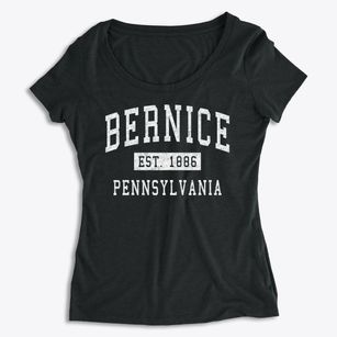Bernice Pennsylvania Classic Established Women's Premium Scoop Neck