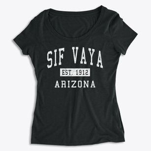 Sif Vaya Arizona Classic Established Women's Premium Scoop Neck