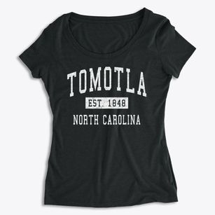 Tomotla North Carolina Classic Established Women's Premium Scoop Neck