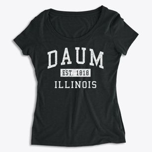 Daum Illinois Classic Established Women's Premium Scoop Neck