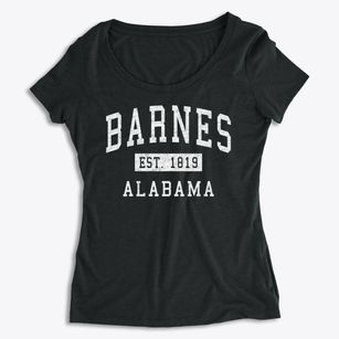 Barnes Alabama Classic Established Women's Premium Scoop Neck