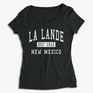 La Lande New Mexico Classic Established Women's Premium Scoop Neck