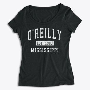 O'reilly Mississippi Classic Established Women's Premium Scoop Neck