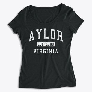 Aylor Virginia Classic Established Women's Premium Scoop Neck