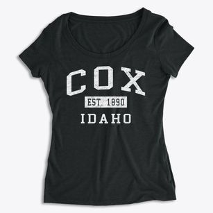 Cox Idaho Classic Established Women's Premium Scoop Neck