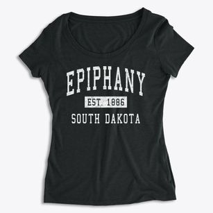 Epiphany South Dakota Classic Established Women's Premium Scoop Neck