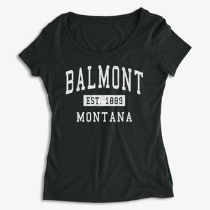 Balmont Montana Classic Established Women's Premium Scoop Neck