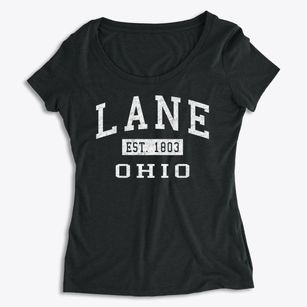 Lane Ohio Classic Established Women's Premium Scoop Neck