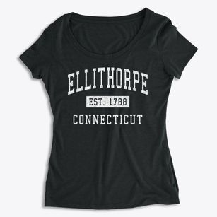 Ellithorpe Connecticut Classic Established Women's Premium Scoop Neck