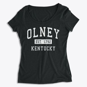 Olney Kentucky Classic Established Women's Premium Scoop Neck