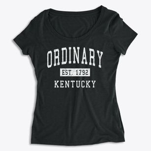Ordinary Kentucky Classic Established Women's Premium Scoop Neck