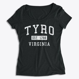 Tyro Virginia Classic Established Women's Premium Scoop Neck