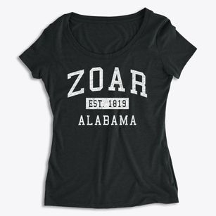 Zoar Alabama Classic Established Women's Premium Scoop Neck